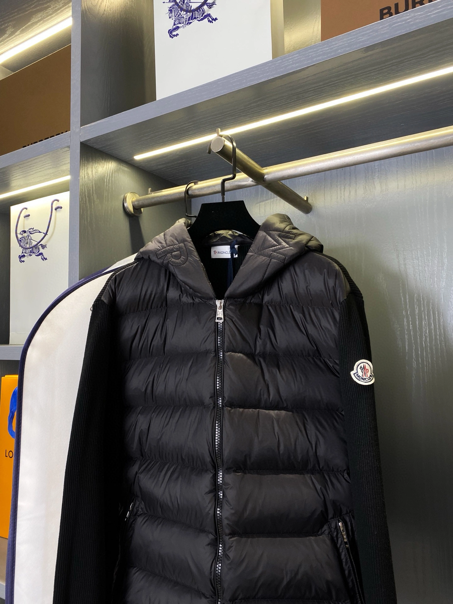 wg.luxury-- 7o9385r Down jacket white goose down wool 3colour item: E-F020J0560-3H